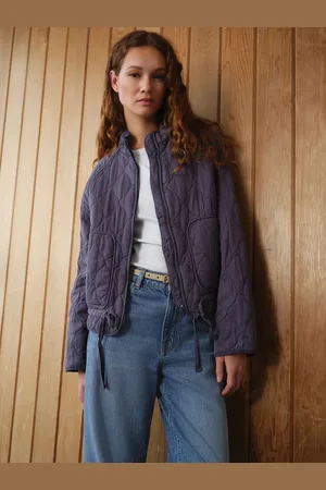 Next Charcoal Grey Quilted Jacket M
