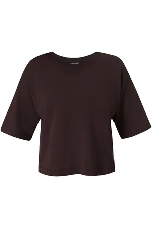 Sweaty Betty Brown After Class Short Sleeve Sweatshirt XXL