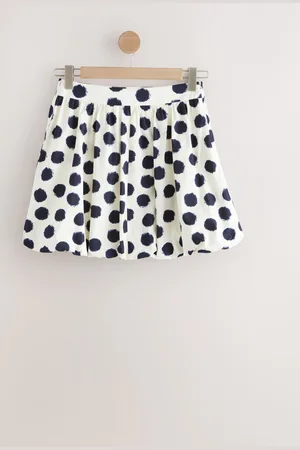 Next 100% Cotton Bubble Hem Mini Skirt AU 16 R