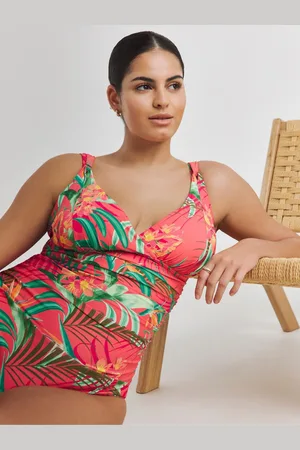 Simply Be Pink Magisculpt Lose Up To An Inch Swimsuit 10