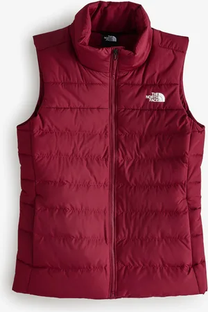 The North Face Red Womens Aconcagua III Gilet M