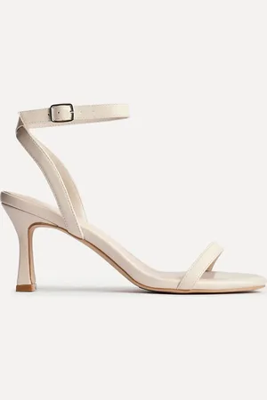 Linzi Nude Elevate Low Stiletto Heeled Sandals AU 8 (EU 39)