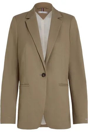Tommy Hilfiger Brown Regular Fit Core Blazer AU 14