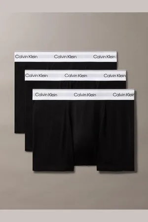 Calvin Klein Black 3 Pack Boxers Trunks