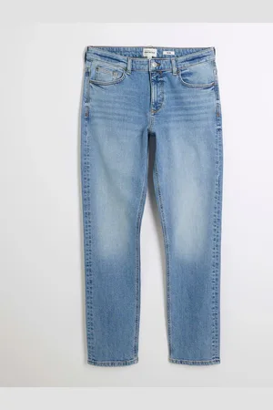 River Island Blue Slim Jeans 34W x 31L (UK 34 R)