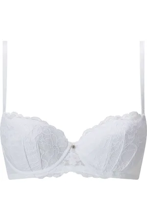 Ann Summers White Pad Balcony Sexy Lace Underwired Bra 44 E