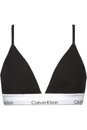 Calvin Klein Black Modern Cotton Triangle Bralette M