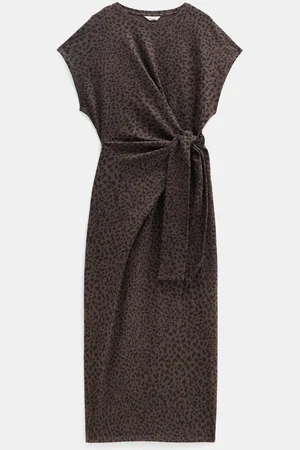 Hush Puppies 100% Cotton Trinny Stretch Jersey Midi Dress AU 8