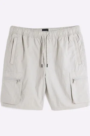 River Island Nylon Cargo Shorts large