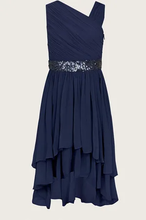 Monsoon Abigail One-Shoulder Prom Dress 15 Years (170cm)