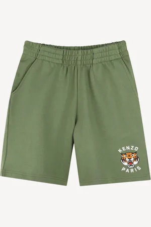 Kenzo Small Tiger Print Logo Bermuda Shorts 10 Years (140cm)