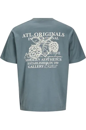 JACK & JONES Blue Graphic Back Print Tee XL