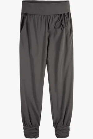 Hush Puppies Grey Alexa Harem Trousers L Reg