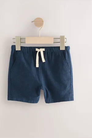 Next Linen Blend Pull-On Shorts (3mths-7yrs) 4
