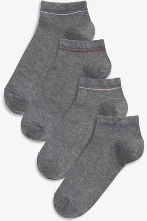 Next Grey Modal Trainer Socks 4 Pack One