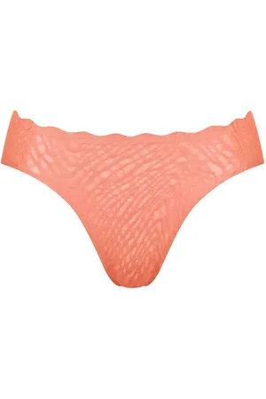 Sloggi Orange Zero Feel Bliss High leg Briefs L
