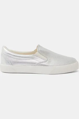 Hush Puppies Silver Gili Slip On Trainers AU 6 (EU 37)