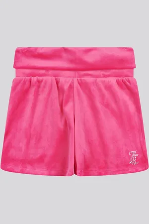 Juicy Couture Girls Fold Over Waist Shorts 10