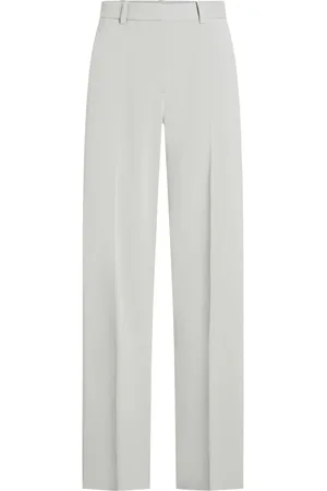 Calvin Klein Grey Slim Soft Trousers AU 14