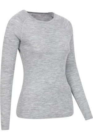 Mountain Warehouse Grey Womens Merino II Thermal Top AU 16