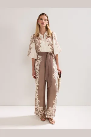 Phase Eight Natural Lilja Jumpsuit 18