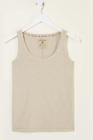 Fat Face FatFace Oatmeal Bella Vest Top 14