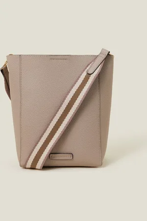 Accessorize Nude Faux Leather Bucket Bag One