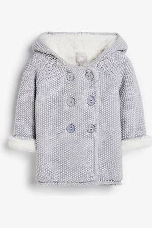 The Little Tailor Baby 100% Cotton Plush Lined Pixie Pram Coat 9