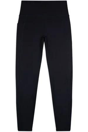 Chelsea Peers Black SoftSculpt Rib Leggings AU 14