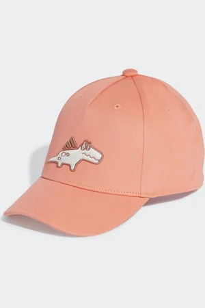 adidas Orange Kids Adiraptor Little 100% Cotton Hat One