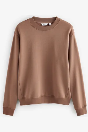 Next Camel Tan Rich Jersey Crew Sweatshirt XXL