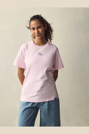 adidas Pink Lougne Mini Graphic T-Shirt AU 4