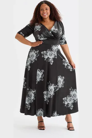 Scarlett & Jo Verity Velvet Maxi Dress AU 16