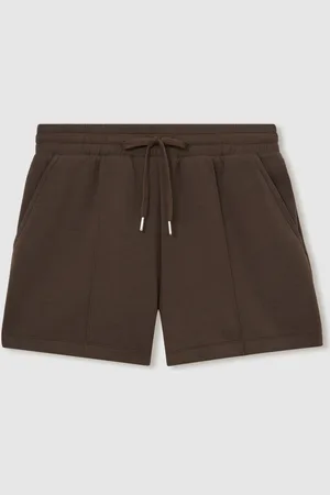 Reiss Joanna Modal Blend Drawstring Co-Ord Sweat Shorts L
