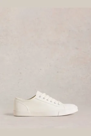 White Stuff White Peter Plimsoll Trainers AU 7 (EU 40)