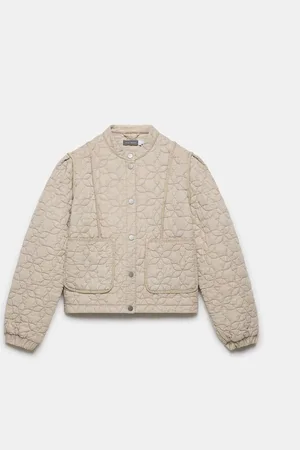 mint&berry Grey Washed Quilted Jacket M