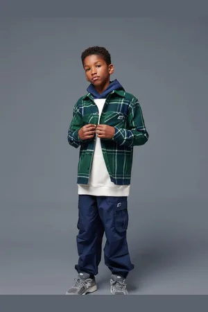 New Balance Blue Boys 100% Cotton Premium Parachute Trousers 8