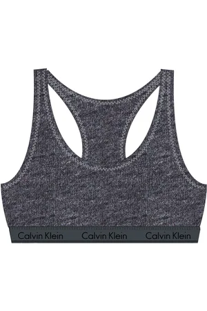 Calvin Klein Grey Modern Unlined Bralette small