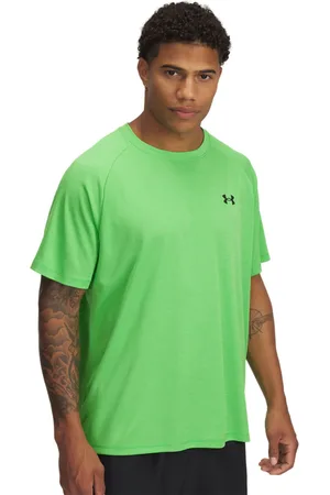 Under Armour Green Tech Textured T-Shirt M