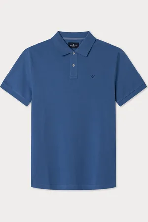 Hackett Slim Fit Linen Piqué Polo XXL
