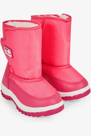 JoJo Maman Bébé Fuchsia Cosy Snow Boots AU 4 (EU 21)