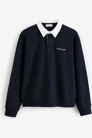 Guess Logo Rugby 100% Cotton Polo Shirt M