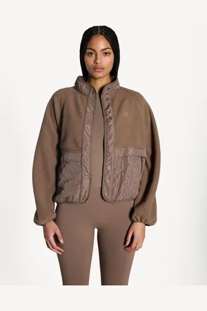 P.E Nation P. E Nation Brown Technique Quilt Jacket M