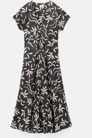 Hush Puppies Grace V-Neck Midaxi Dress 10
