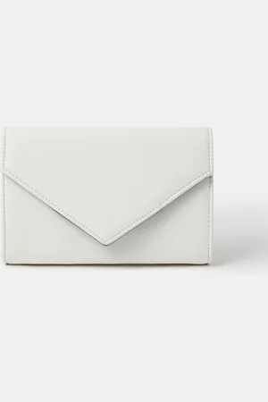 Accessorize White Envelope Clutch Bag One