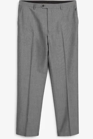 Next Light Grey Regular Fit Suit Trousers 52W x 31L (UK 52 R)