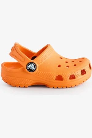 Crocs Orange Zing Toddler Classic Clogs AU 8 (EU 25.5)