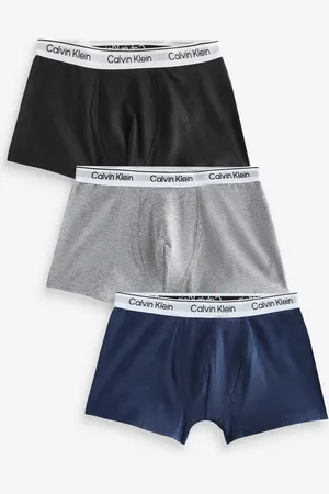 Calvin Klein Black/chrome Trunks 3 Pack 14