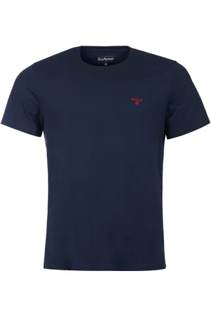 Barbour Navy Mens 100% Cotton Sports T-Shirt 3X-Large
