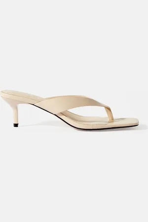 mint&berry Cream Betty Flip Flops Sandals AU 9 (EU 41)
